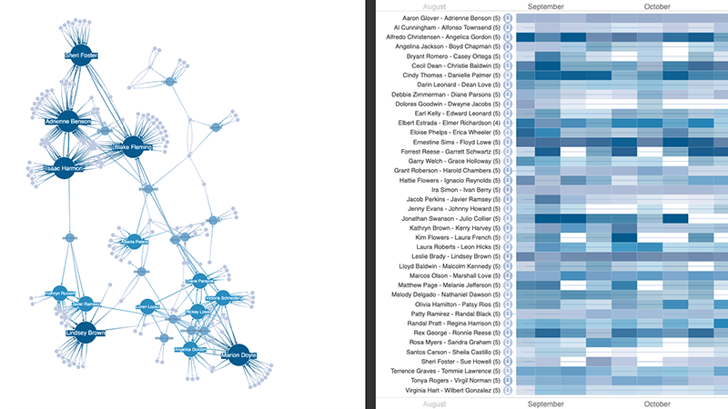 link analysis software for law enforcement - CDR visualization
