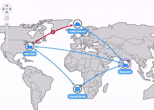 Maps as dashboards