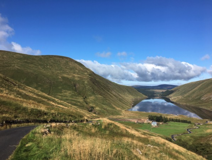 The hills and fragile upland valleys of Talla & Gameshope, Scotland