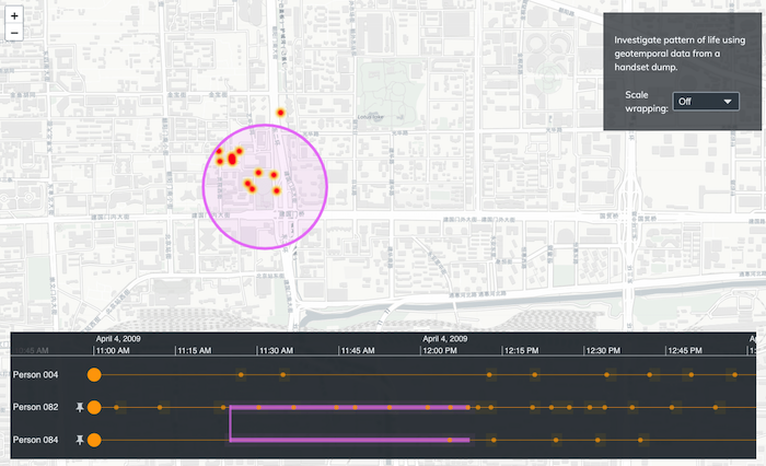 Visualize GPS data & timelines with KronoGraph - Cambridge