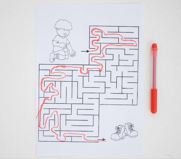 Maze puzzle