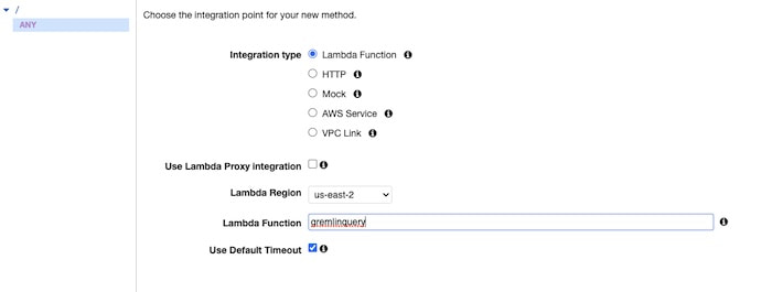 Binding to a Lambda function