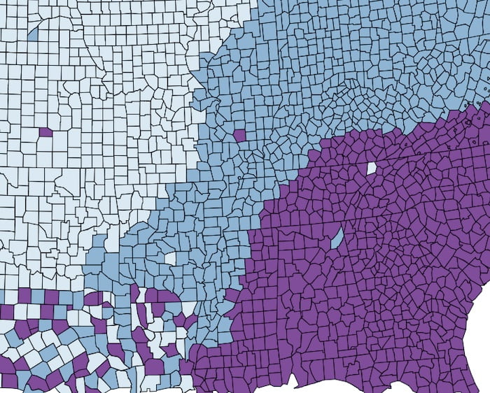 Color brewer scales