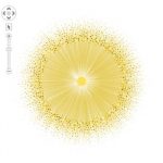 Graph visualization: dealing with starbursts