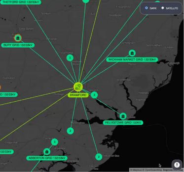 Building an infrastructure network visualization with KronoGraph and MapWeave