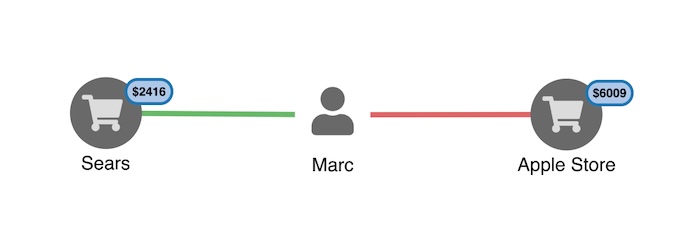 Credit card fraud visualization visual model