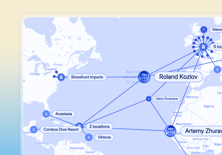 Geospatial link analysis