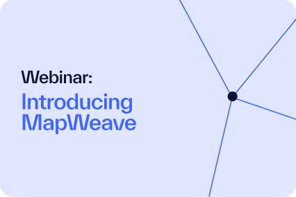 Webinar: Introducing Mapweave