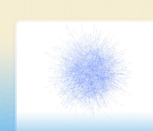 hairball problem in graph visualization