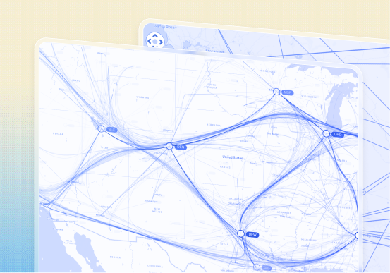 Map layout by MapWeave our geospatial visualization SDK
