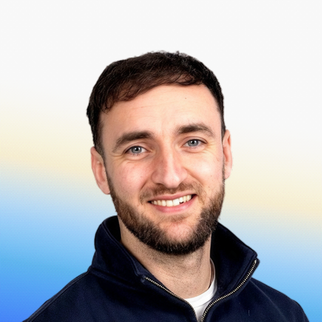 Image of Liam for meet the team page